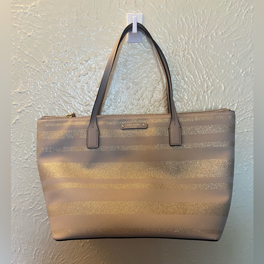 EUC KATE SPADE TOTE IN LILAC SLATE 💜